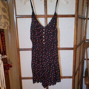 Floral Patterned Romper